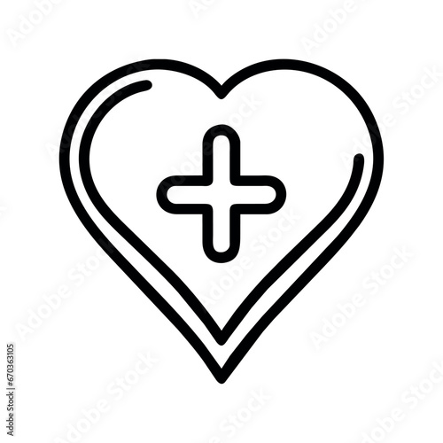 medical heart icon