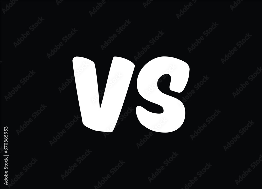 VS letter logo and monogram logo VS letter logo and monogram logo