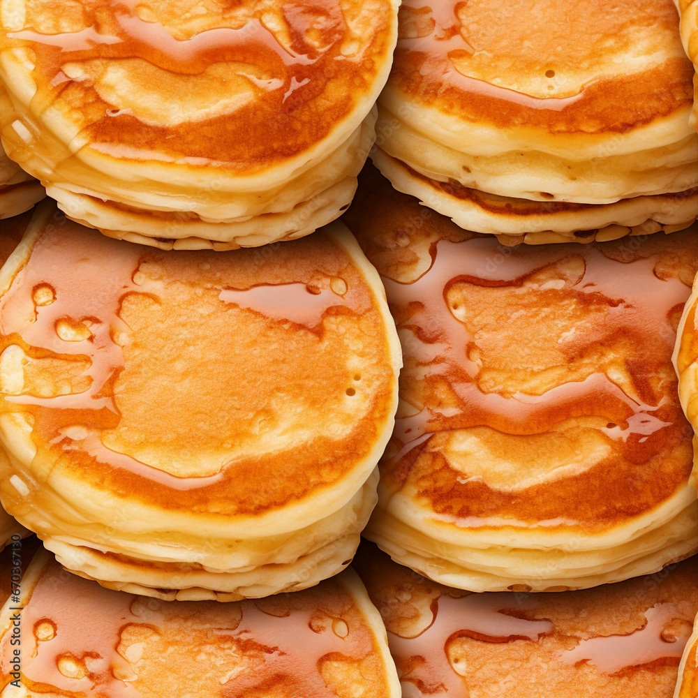 Pancakes seamless. seamless image