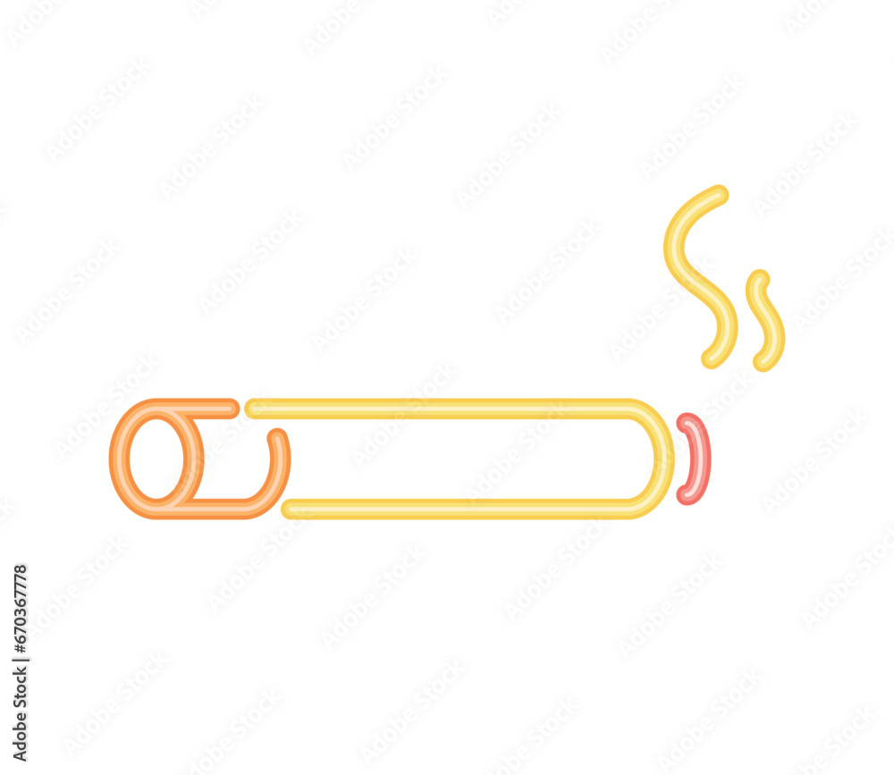 neon cigarette sign neon cigarette sign