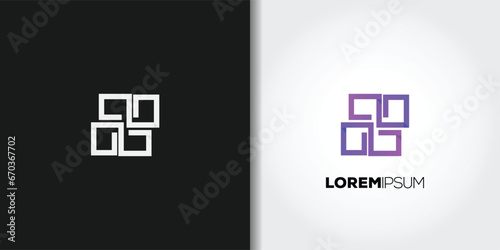 purple motif logo