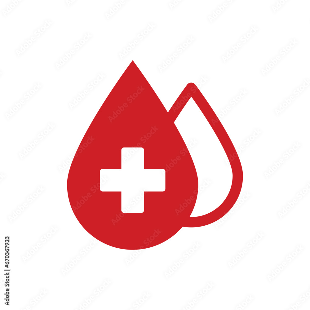 Drop Blood Icon Vector Design Template Drop Blood Icon Vector Design Template