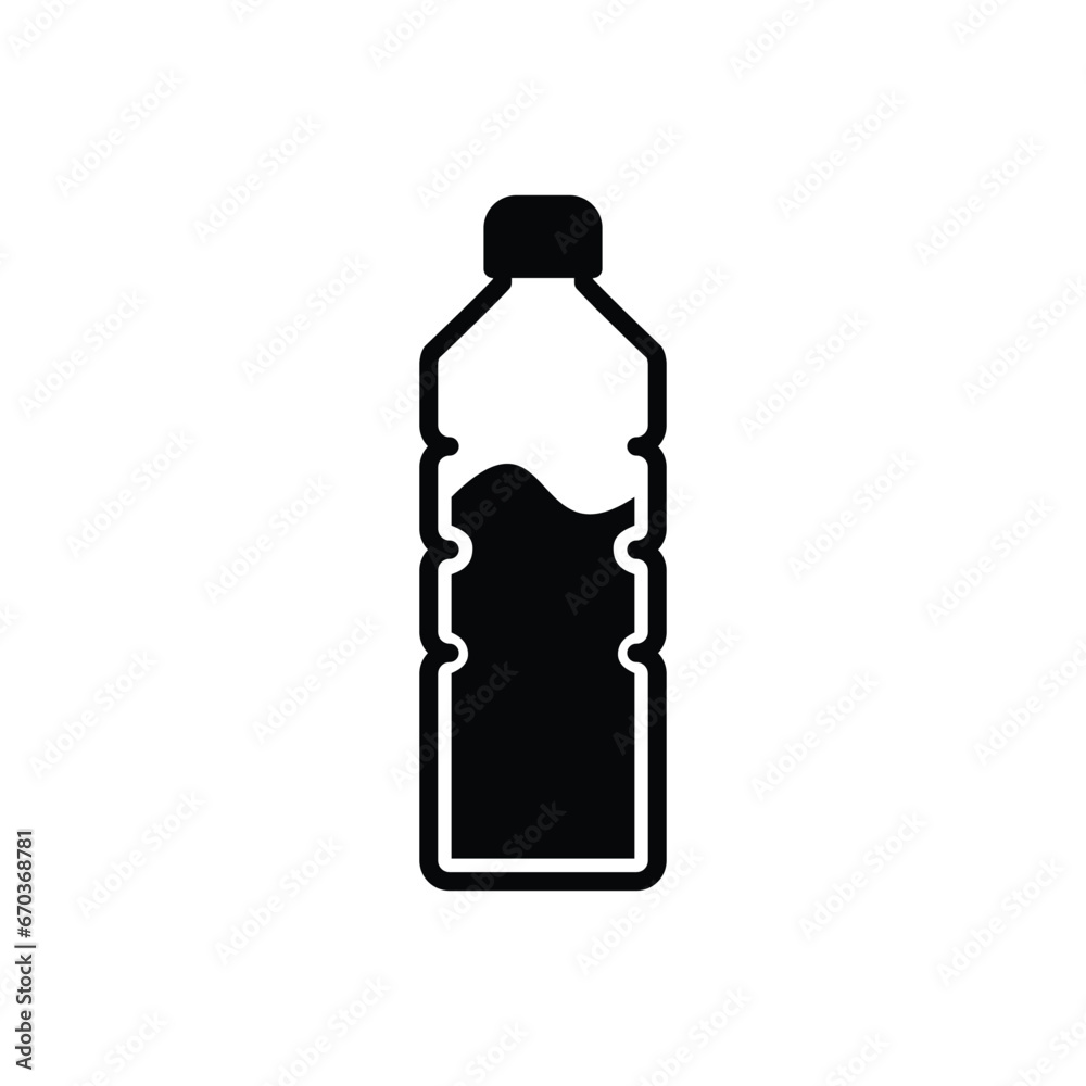 Water Bottle Icon Vector Design Template Water Bottle Icon Vector Design Template