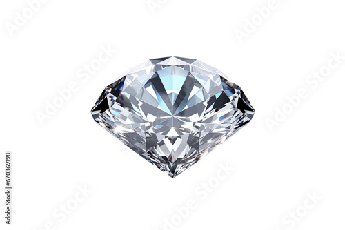 diamond on an isolated transparent background