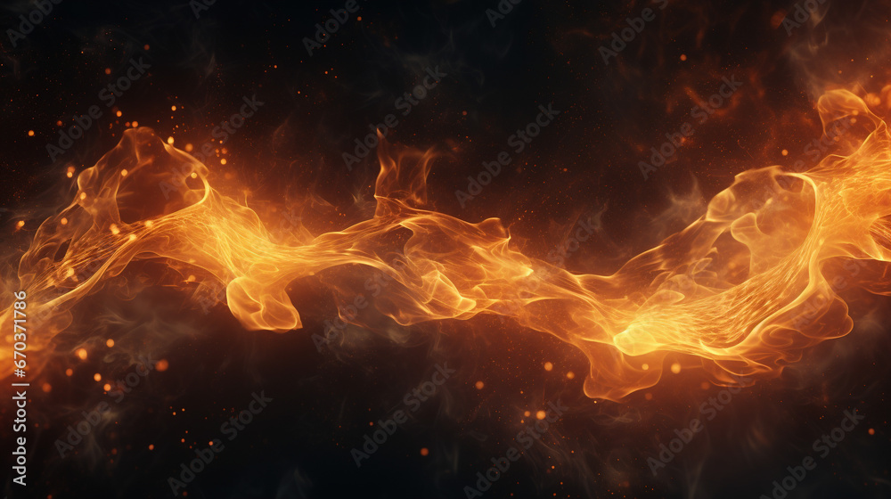 Abstract Flames with Sparks
