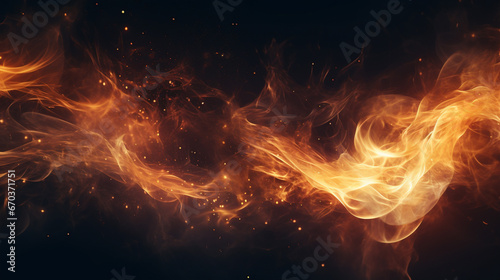 Abstract Flames with Sparks