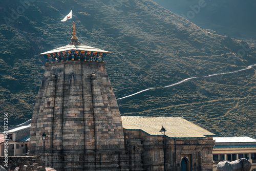 Kedarnath dham in Uttarakhand, India