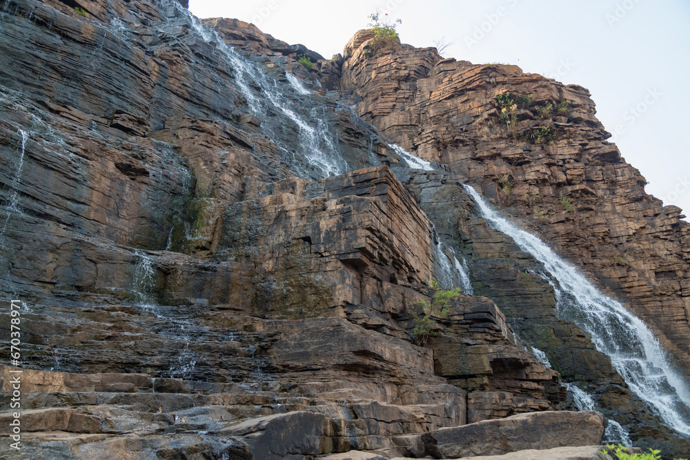 Tirathgarh waterfall is located in the Kanger Valley National Park. Jagdalpur Chattisgarh, India