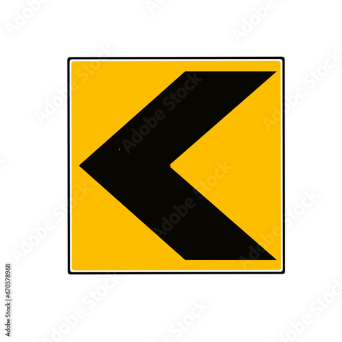 keep left curve chevron sign Free Download keep left curve chevron sign - GFXLoad