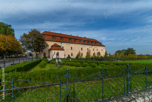 Royal Castle in Niepolomice, Poland. photo