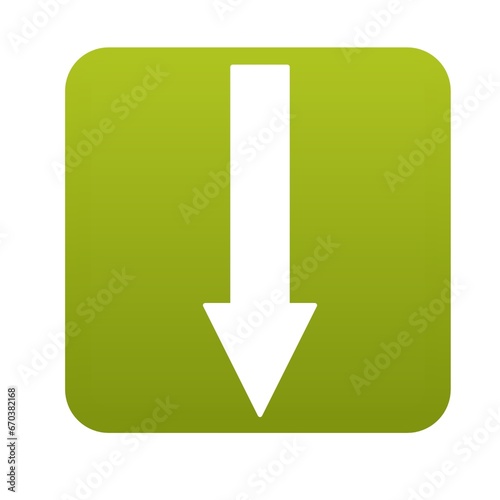 arrow button or download sign with colour full background. 