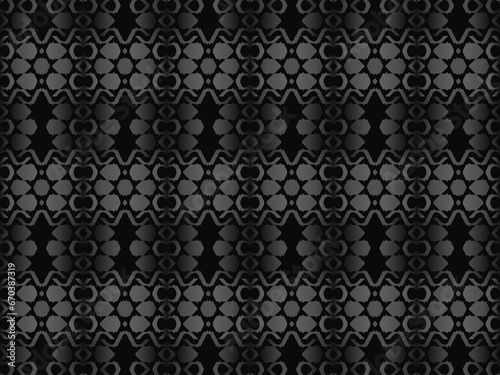 Abstract dark background with metallic luxury shapes. Perfect for Banners, Plaques, Posters, Flyers and Banner Designs. Eps10 vector template.