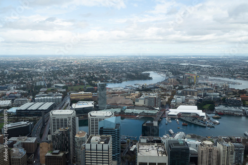 Top view of Sydney,Australia