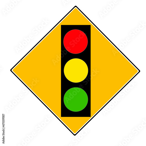 traffic signals ahead
