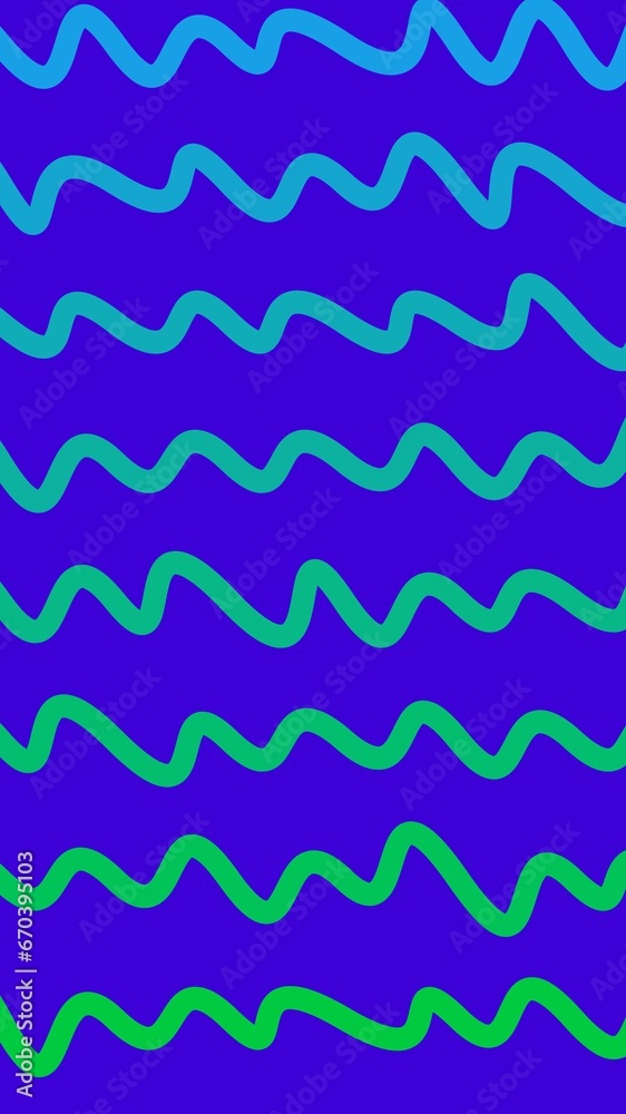 Abstract background (9:16) with wavy lines in blue colors. Vector illustration. Abstract background (9:16) with wavy lines in blue colors. Vector illustration.