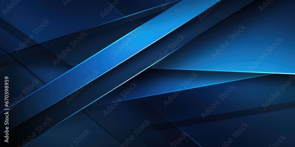 Obraz premium Abstract overlap layer gradient blue background