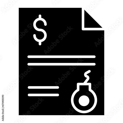 Debt Analysis Icon