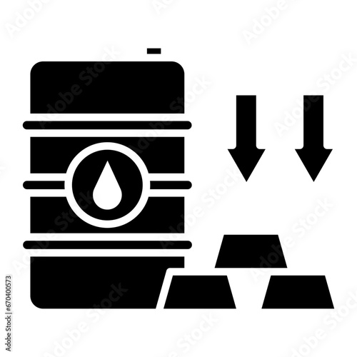 Oil Gold Icon