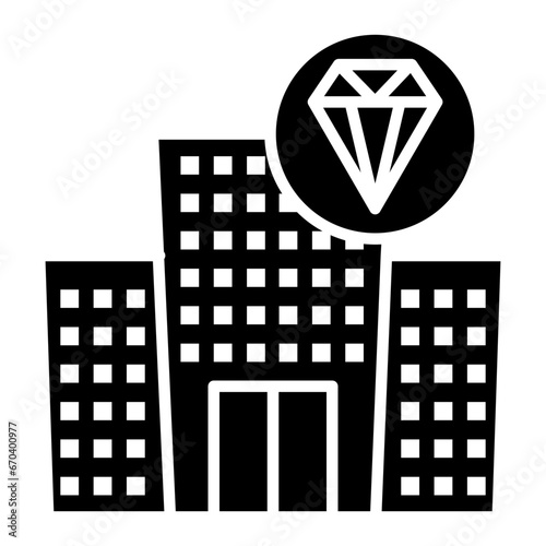 Luxury Hotel Icon