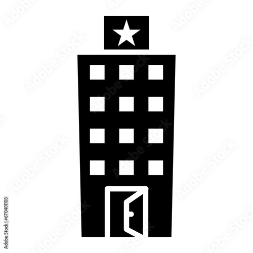 1 Star Hotel Icon
