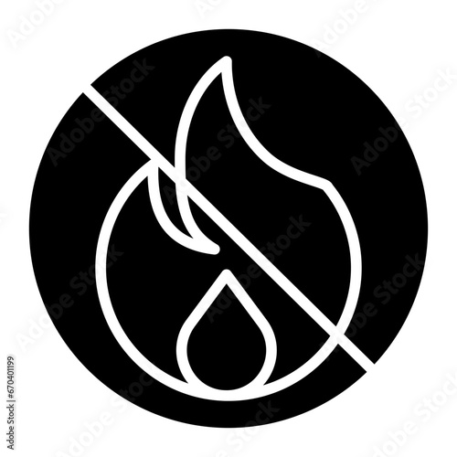 Oil Fire Icon