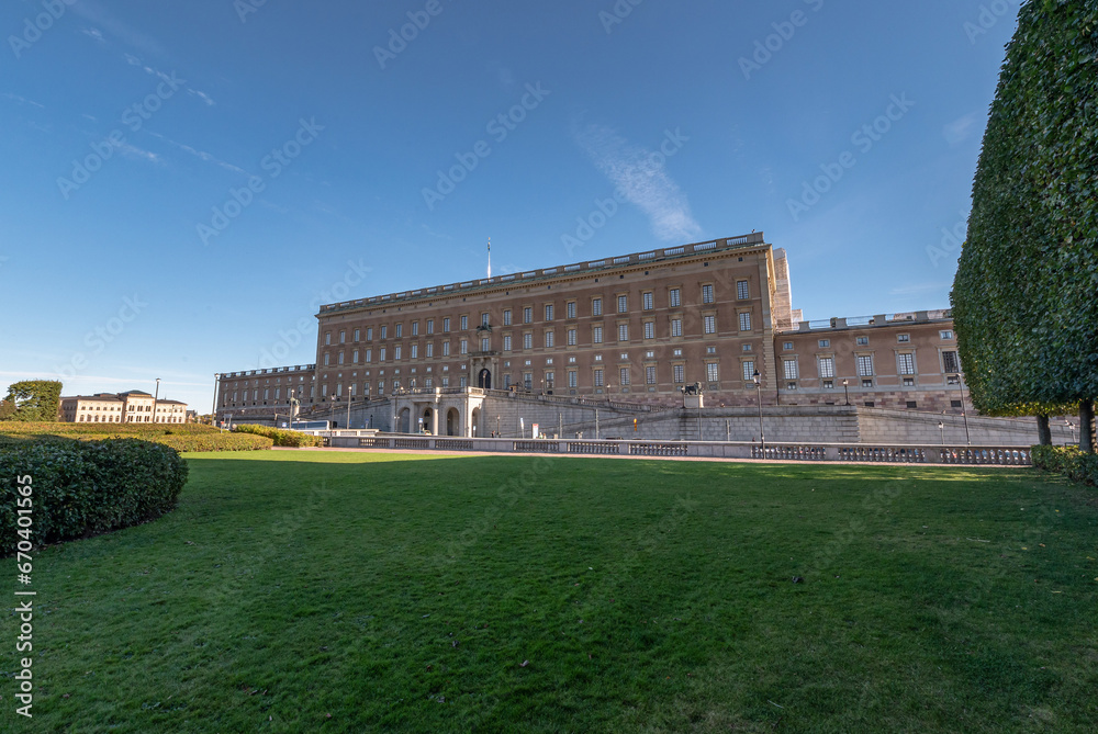 Stockholm Royal Palace Kungliga slott official residence of the Swedish monarch