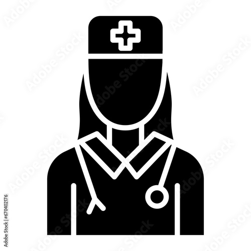 Female Doctor Icon
