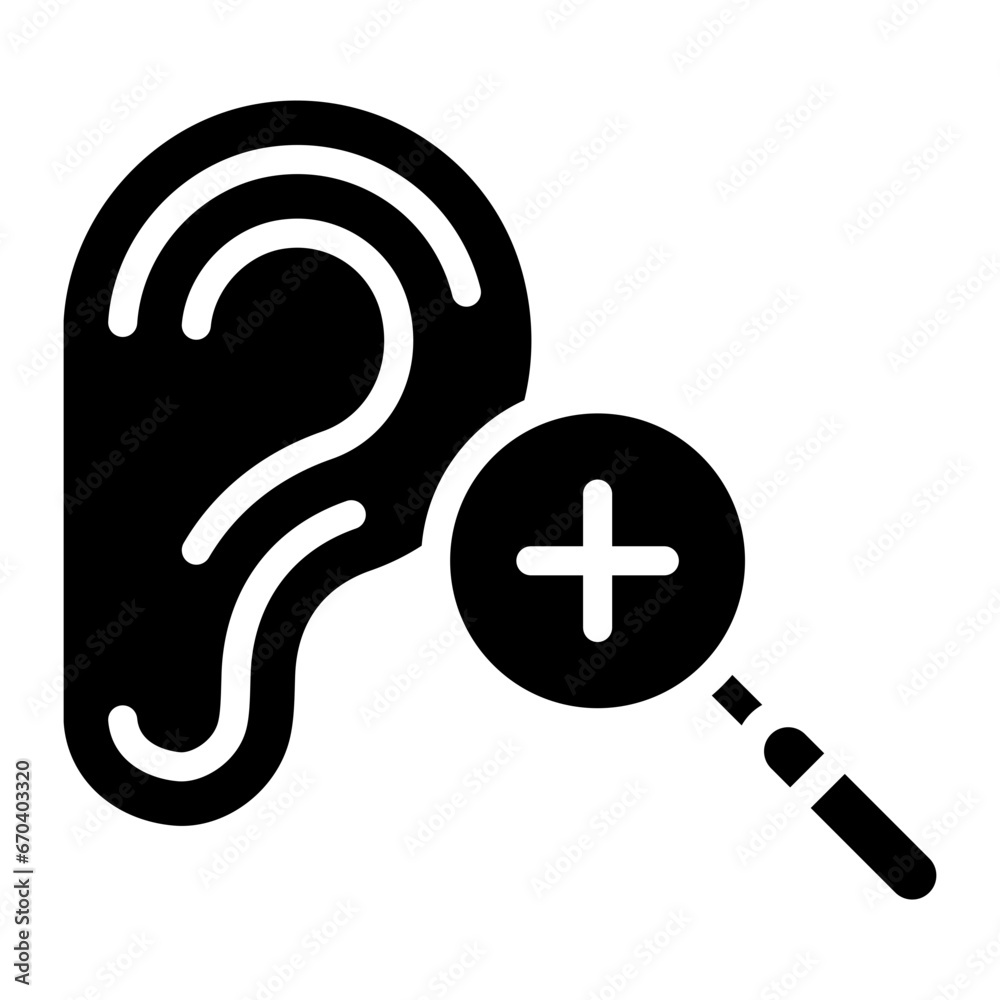 Hearing Checkup Icon Hearing Checkup Icon