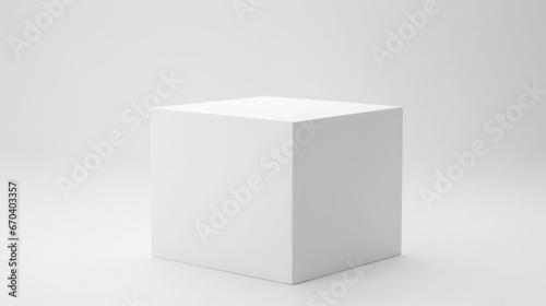 A white box on a white background © frimufilms