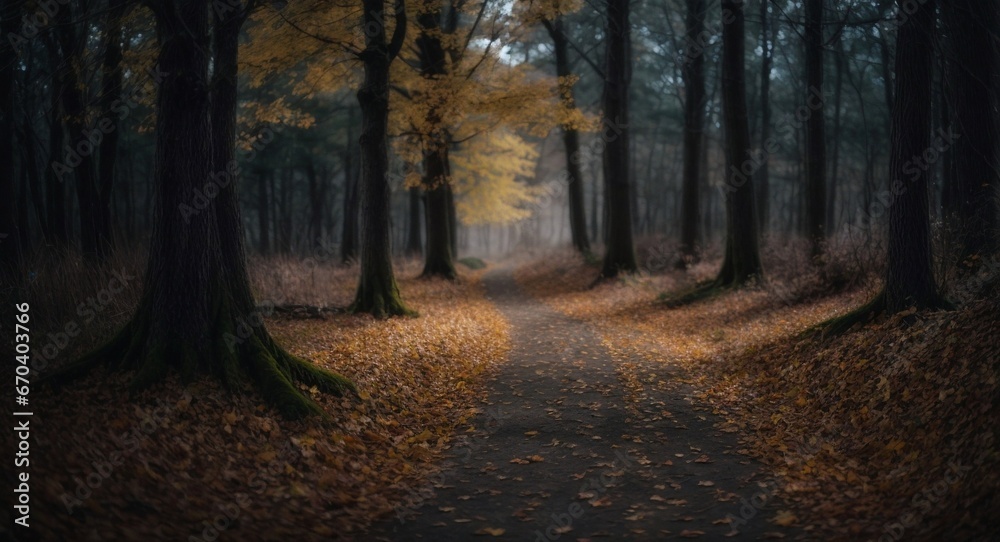 Whispers of Autumn - A Forest's Gentle Transition
Whispers of Autumn - A Forest's Gentle Transition