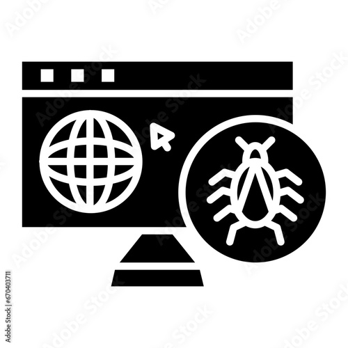 Website Bug Icon