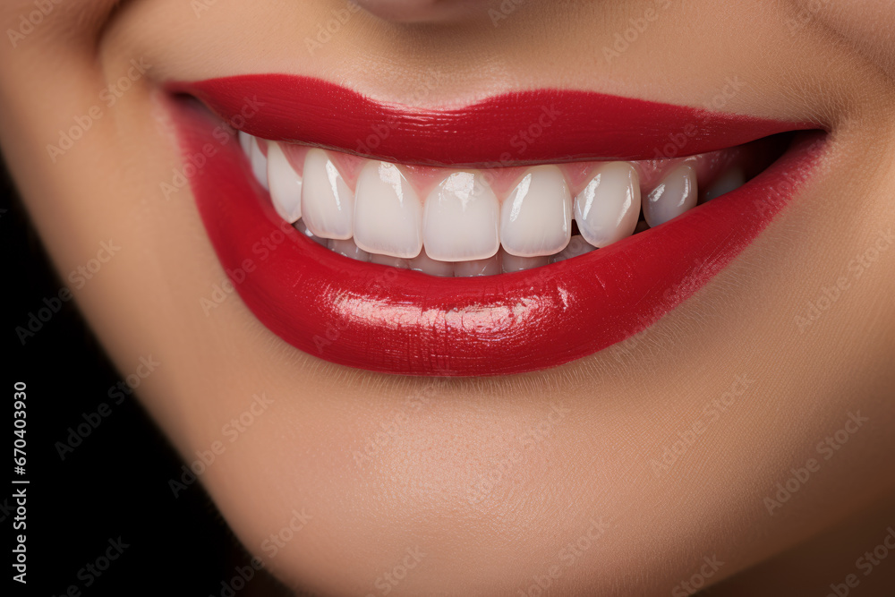 Sonrisa perfecta de mujer joven. Sonrisa perfecta de mujer joven.