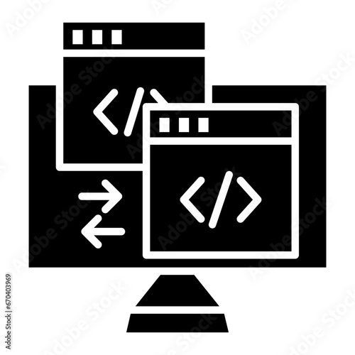 Code Refactoring Icon