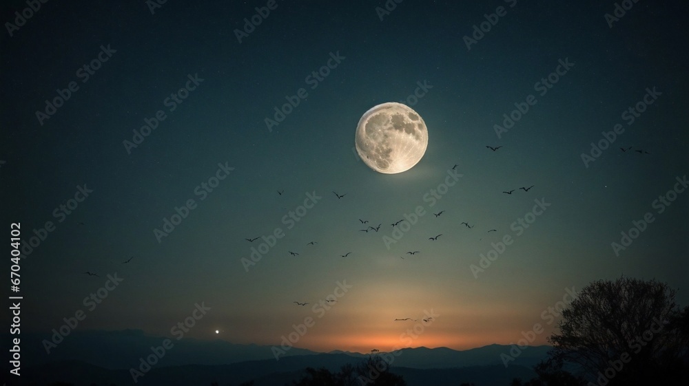 Nocturnal Sojourn - A Flight Beneath the Moon
Nocturnal Sojourn - A Flight Beneath the Moon