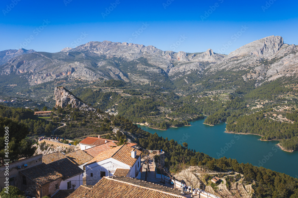 In the historic centre of Guadalest