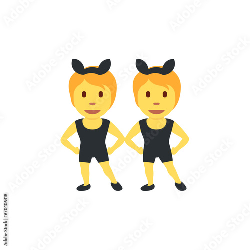 Women with Bunny Ears

