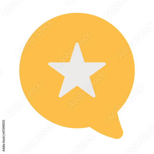 Store reviews line icon