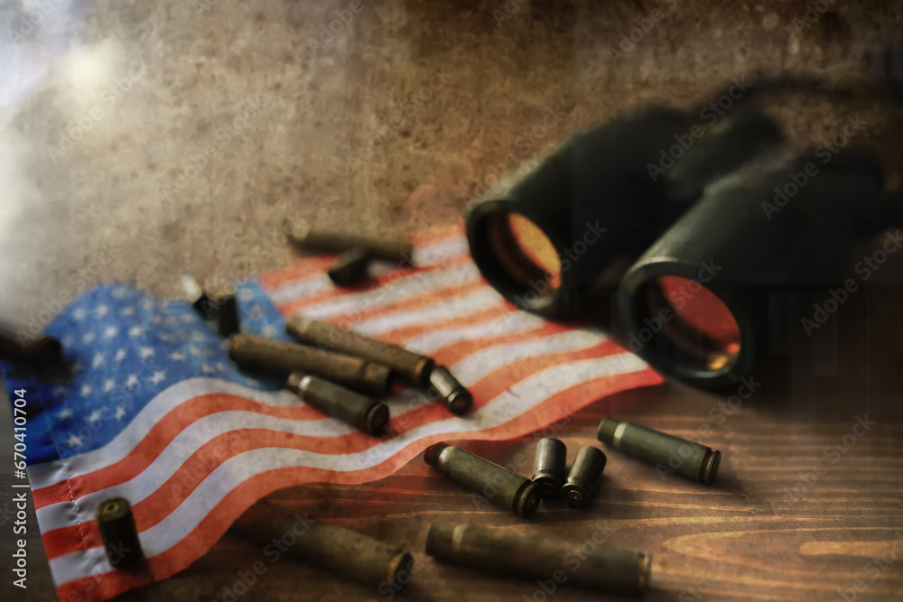 Obraz premium Grunge abstract background. Background concept of the war in Ukraine. Sleeve flags dirt and smoke.