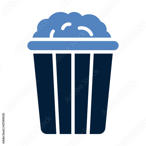 Popcorn line icon