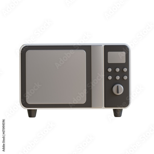 3D Model of Black and White Microwave. Black and White Microwave Design in 3D.
3d illustration, 3d element, 3d rendering. 3d visualization isolated on a transparent background photo