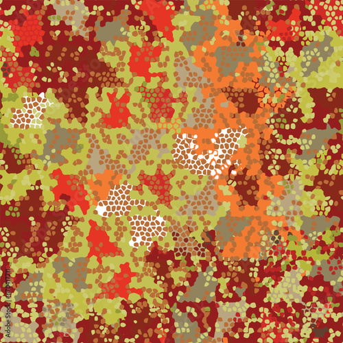 Animal skin texture fashion seamless pattern