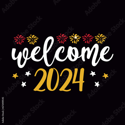Welcome 2024 Svg