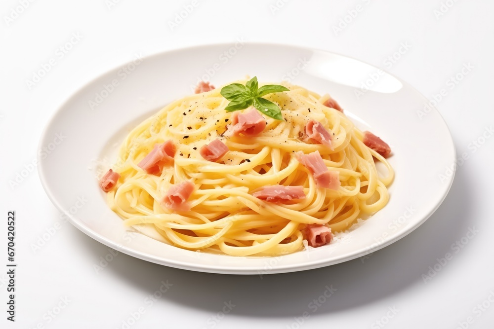 Spaghetti Carbonara Classic Italian Dish Spaghetti Carbonara Classic Italian Dish