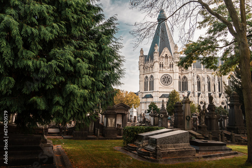 Cemetery of Laeken (Cimetière de Laeken) in Brussels