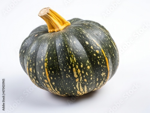 Acorn squash isolated on white background