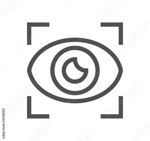 Car safety related icon outline and linear vector.