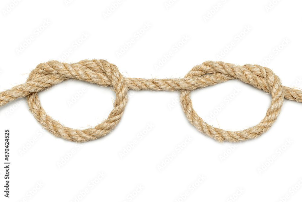 Coiled rope knot Coiled rope knot