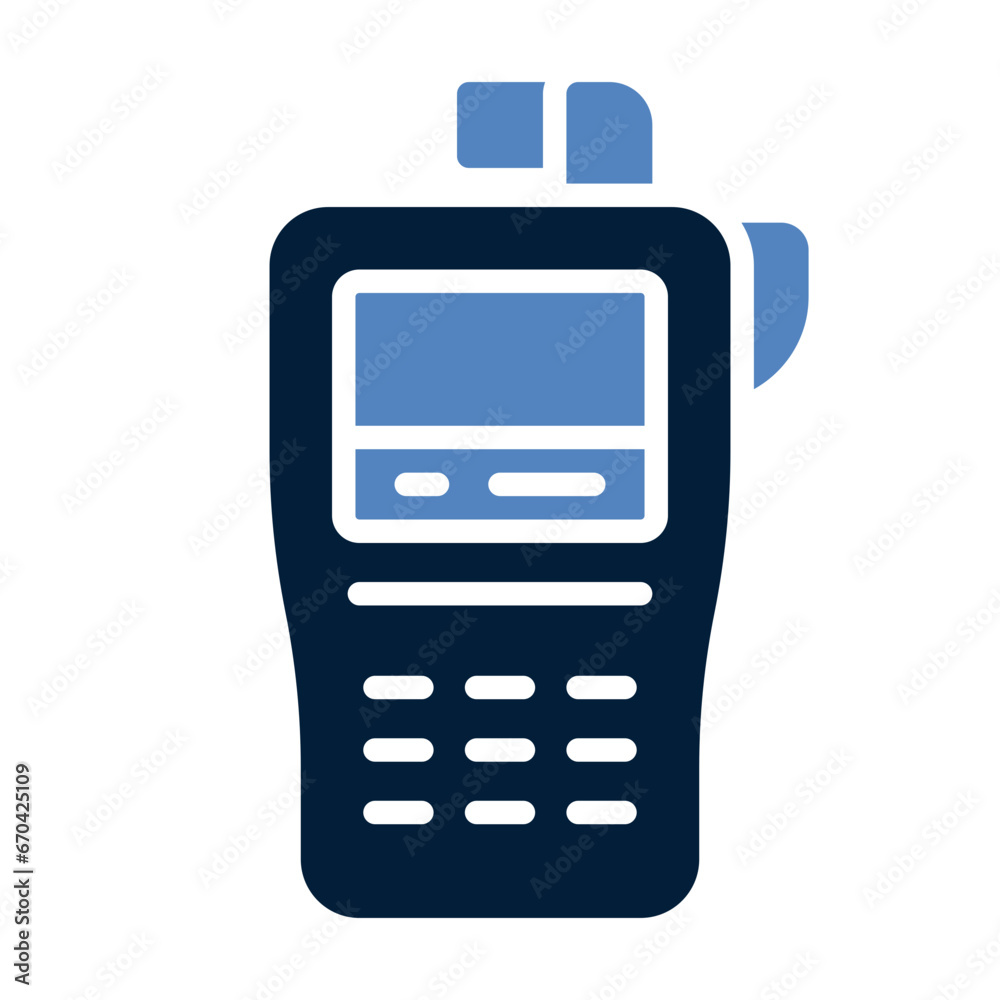 Label maker line icon Label maker line icon