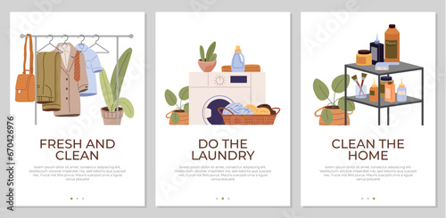 Laundry. Vector illustration. A mess dirty clothes be transformed into neat pile Messy laundry rooms require organization Cloth selection affects laundry process Laundromats provide self-service