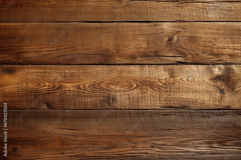 Fototapeta premium Brown wooden background. Wood texture surface. Generative AI